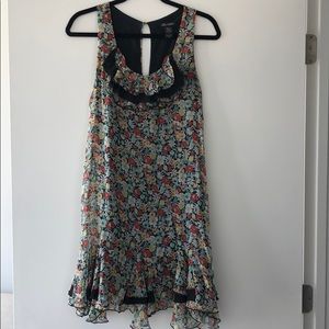 Ella Moss Floral Ruffle Dress